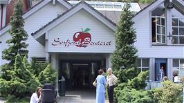 Our cafe in the Sørfjord Centre, Odda